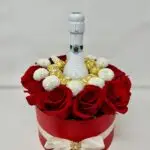Box Roja Cava, Rosas y Ferrero