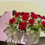 Cochecito Rosa de Claveles
