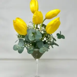 Copa Martini de Tulipanes