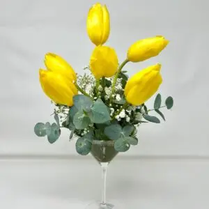 Copa Martini de Tulipanes