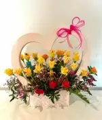 Corazón Rosa Graduación