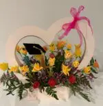 Corazón Rosa Graduación