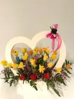 Corazón Rosa Graduación