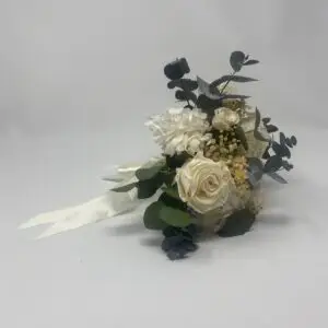 Ramo de Novia de Rosas Blancas